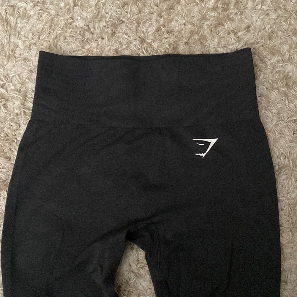 Vital Seamless Black Gymshark Leggings